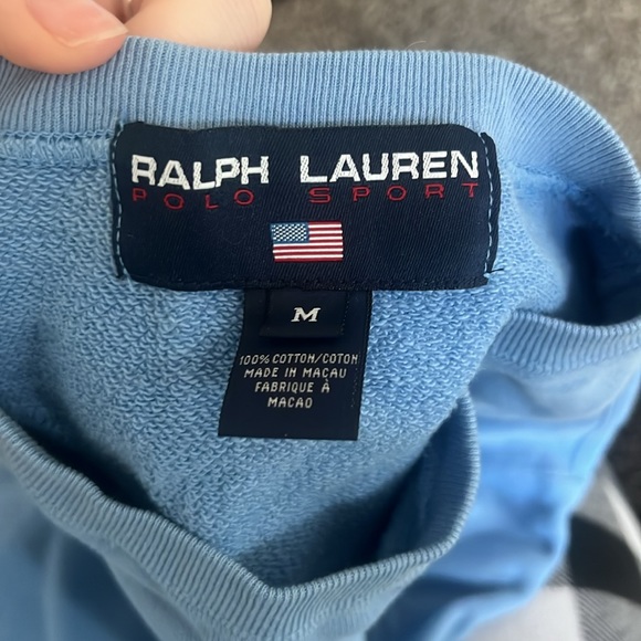 vintage polo sweatshirt - Picture 2 of 2